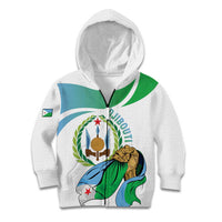 Personalized Djibouti Independence Day Kid Hoodie Midnimo Sinnaan Nabad