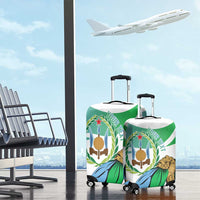 Personalized Djibouti Independence Day Luggage Cover Midnimo Sinnaan Nabad