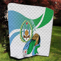 Personalized Djibouti Independence Day Quilt Midnimo Sinnaan Nabad