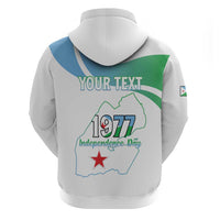 Personalized Djibouti Independence Day Zip Hoodie Midnimo Sinnaan Nabad