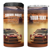 Personalized Kenya Rally 4 in 1 Can Cooler Tumbler Road To Champions