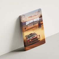 Personalized Kenya Rally Canvas Wall Art Road To Champions