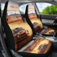 Personalized Kenya Rally Car Seat Cover Road To Champions