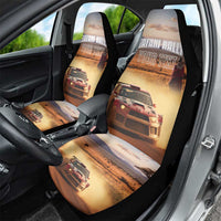 Personalized Kenya Rally Car Seat Cover Road To Champions