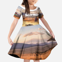Personalized Kenya Rally Family Matching Tank Maxi Dress and Hawaiian Shirt Road To Champions