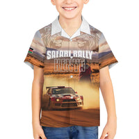 Personalized Kenya Rally Family Matching Tank Maxi Dress and Hawaiian Shirt Road To Champions