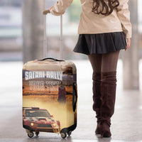 Personalized Kenya Rally Luggage Cover Road To Champions