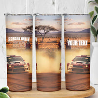 Personalized Kenya Rally Skinny Tumbler Road To Champions