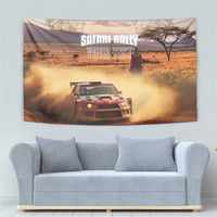 Personalized Kenya Rally Tapestry Road To Champions