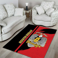 Personalized South Sudan Area Rug Coat Of Arms - Sporty Style