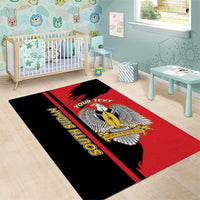 Personalized South Sudan Area Rug Coat Of Arms - Sporty Style