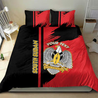 Personalized South Sudan Bedding Set Coat Of Arms - Sporty Style