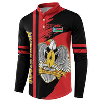 Personalized South Sudan Button Sweatshirt Coat Of Arms - Sporty Style