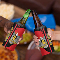 Personalized South Sudan 4 in 1 Can Cooler Tumbler Coat Of Arms - Sporty Style