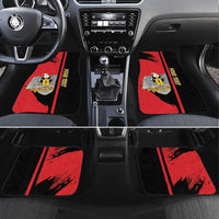Personalized South Sudan Car Mats Coat Of Arms - Sporty Style