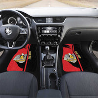 Personalized South Sudan Car Mats Coat Of Arms - Sporty Style