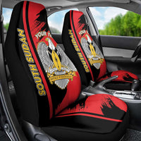 Personalized South Sudan Car Seat Cover Coat Of Arms - Sporty Style