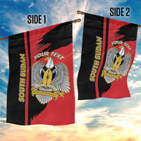 Personalized South Sudan Garden Flag Coat Of Arms - Sporty Style