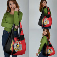 Personalized South Sudan Grocery Bag Coat Of Arms - Sporty Style
