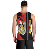 Personalized South Sudan Men Tank Top Coat Of Arms - Sporty Style