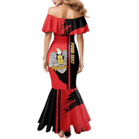 Personalized South Sudan Mermaid Dress Coat Of Arms - Sporty Style