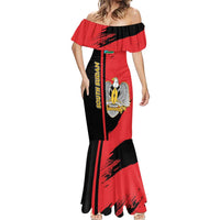 Personalized South Sudan Mermaid Dress Coat Of Arms - Sporty Style
