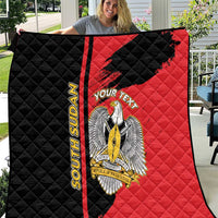Personalized South Sudan Quilt Coat Of Arms - Sporty Style
