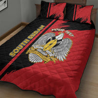 Personalized South Sudan Quilt Bed Set Coat Of Arms - Sporty Style