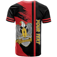 Personalized South Sudan T Shirt Coat Of Arms - Sporty Style