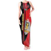 Personalized South Sudan Tank Maxi Dress Coat Of Arms - Sporty Style