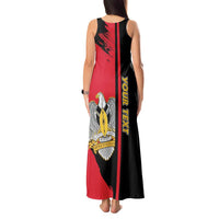 Personalized South Sudan Tank Maxi Dress Coat Of Arms - Sporty Style