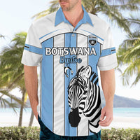 Custom Botswana Football Hawaiian Shirt Come On Zebras