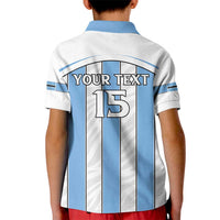 Custom Botswana Football Kid Polo Shirt Come On Zebras