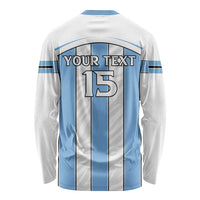 Custom Botswana Football Long Sleeve Shirt Come On Zebras