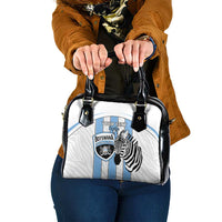 Custom Botswana Football Shoulder Handbag Come On Zebras
