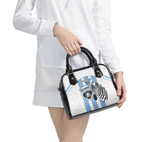 Custom Botswana Football Shoulder Handbag Come On Zebras