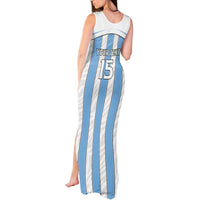 Custom Botswana Football Tank Maxi Dress Come On Zebras