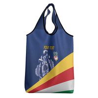 Custom Seychelles Beach Soccer 2025 Grocery Bag Flag Style