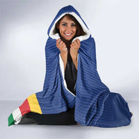 Custom Seychelles Beach Soccer 2025 Hooded Blanket Flag Style