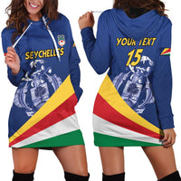 Custom Seychelles Beach Soccer 2025 Hoodie Dress Flag Style