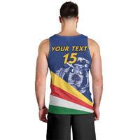 Custom Seychelles Beach Soccer 2025 Men Tank Top Flag Style