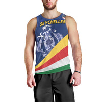 Custom Seychelles Beach Soccer 2025 Men Tank Top Flag Style
