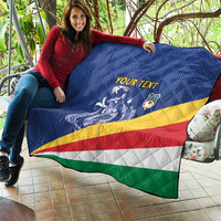 Custom Seychelles Beach Soccer 2025 Quilt Flag Style