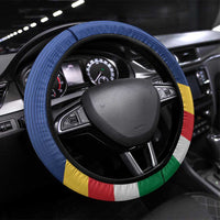 Seychelles Beach Soccer 2025 Steering Wheel Cover Flag Style