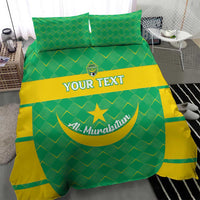 Custom Mauritania Beach Soccer 2025 Bedding Set Go Al-Murabitun Go