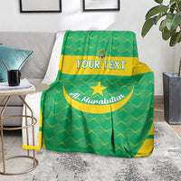 Custom Mauritania Beach Soccer 2025 Blanket Go Al-Murabitun Go