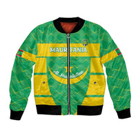 Custom Mauritania Beach Soccer 2025 Bomber Jacket Go Al-Murabitun Go