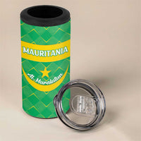 Custom Mauritania Beach Soccer 2025 4 in 1 Can Cooler Tumbler Go Al-Murabitun Go