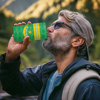 Custom Mauritania Beach Soccer 2025 4 in 1 Can Cooler Tumbler Go Al-Murabitun Go