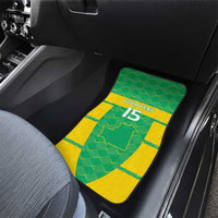 Custom Mauritania Beach Soccer 2025 Car Mats Go Al-Murabitun Go